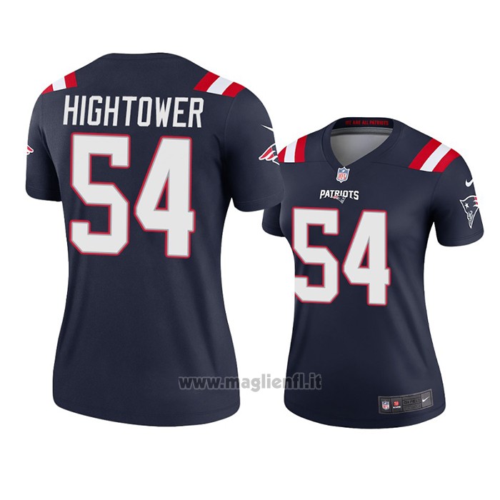 Maglia NFL Legend Donna New England Patriots Dont'a Hightower 2020 Blu